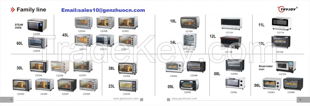 Toaster oven, Electric oven, Mini oven, Horno electrico, Furnace