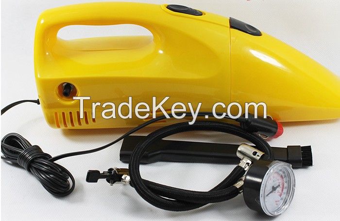 2 in 1 Car Vacuum Cleaner with Tire Inflator