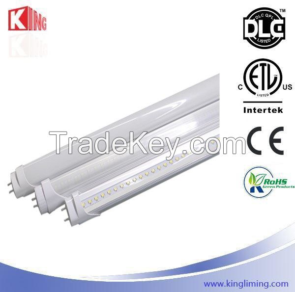 LED T8 tube light 2ft 600mm with DLC, ETL certification