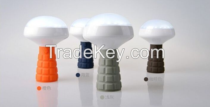 Multi-functional rechargeable emergency LED bulb light