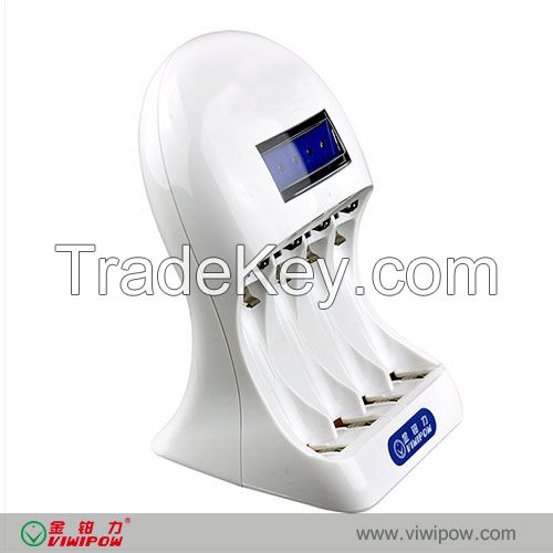 Functional Smart Battery Charger for Alkaline Battery (VIP-C019)