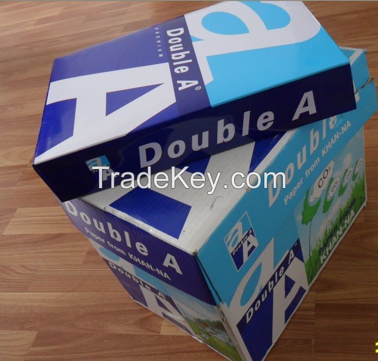 Double A A4 paper 80 gsm from Thailand