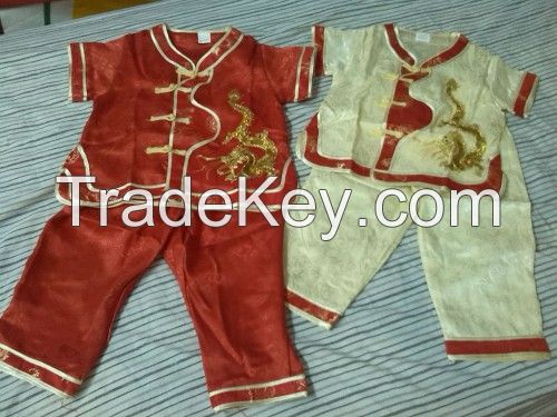trendy chinese tang suit for boys (2-6 yrs old)