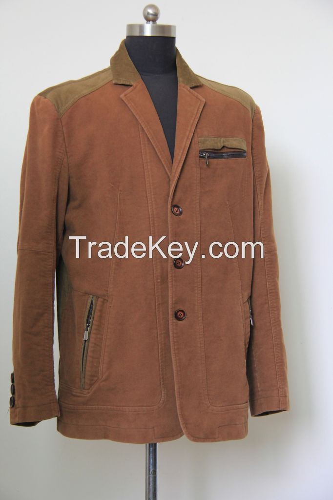 men coat spring autumn suit orange for businessmen