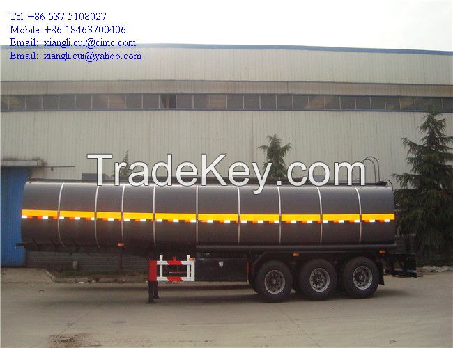 Bitumen ashpalt Tank Semi Trailer