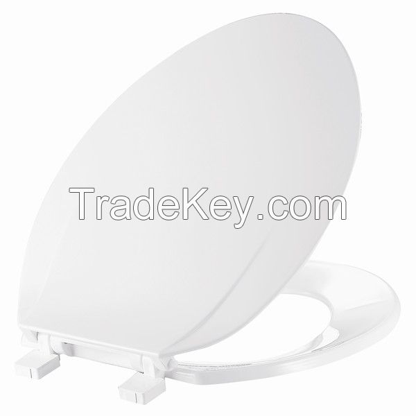 Novelty toilet seat water closet toilet seat with soft closing hinges