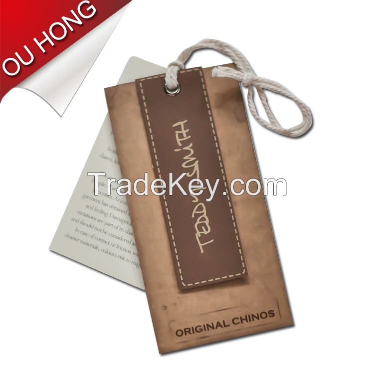 Hot Sale Clothing Custom Hang Tag Hangtag