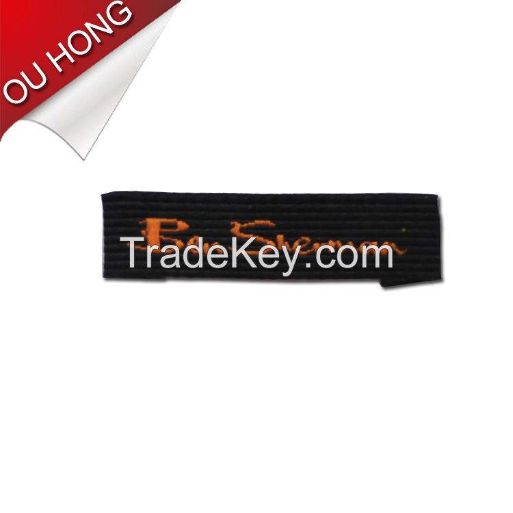 High Quality China Manufacture Custom Wholesale Clothing Woven Label for Garment