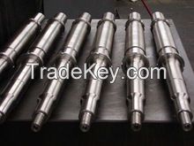 AISI 1045 forged part centrifugal pump shaft