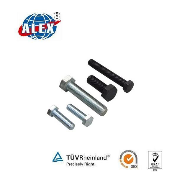 Railway parts supplier Hex Head Bolts