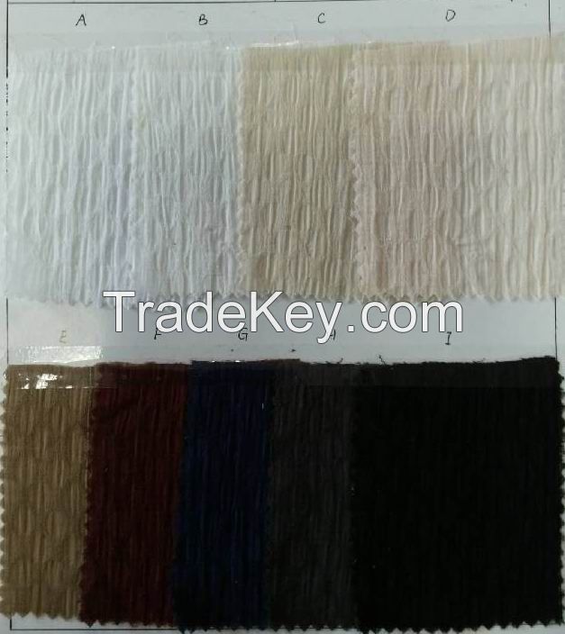 100% COTTON CREPE FABRIC IN SOLID COLOR