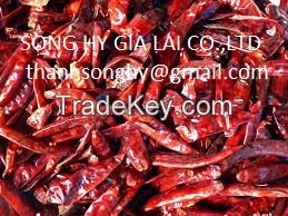 dried chilli, dried red chilli, dried hot pepper