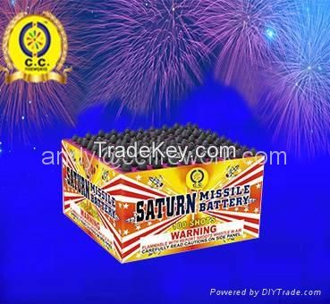 Saturn Missiles battery consumer Fireworks 50 100 shots for holidays Events party New Year Christmas Easter Eid National day