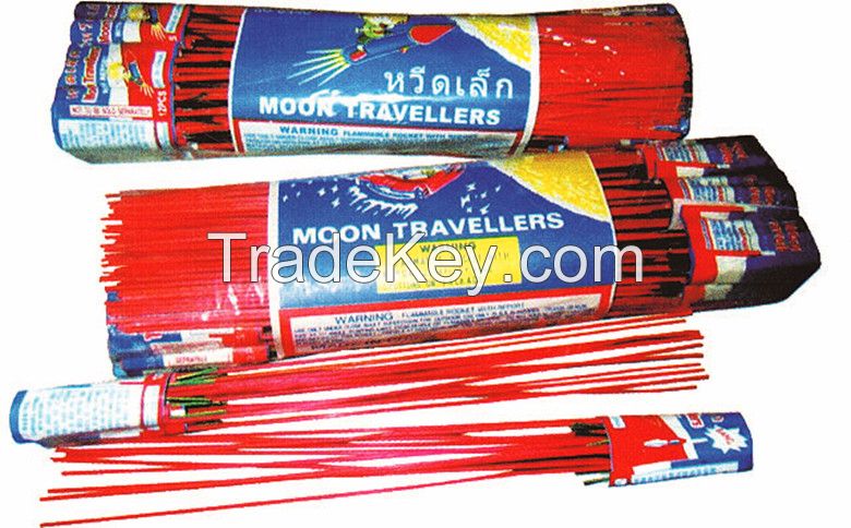 T0440 moon travellers rocket fireworks from factory cheap price