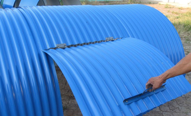 Rain or Wind Cover for Belt Conveyor