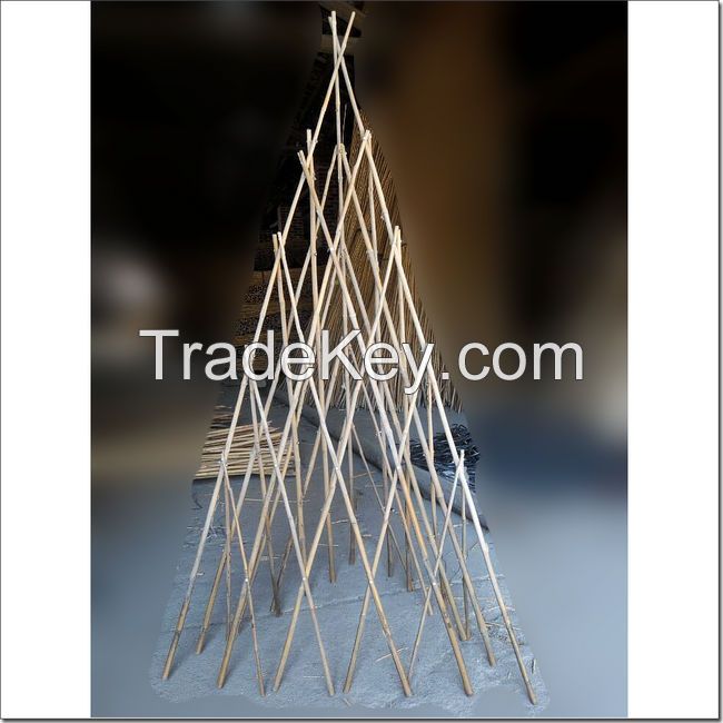 Bamboo pyramid shape trellis for Gardening or home decorations