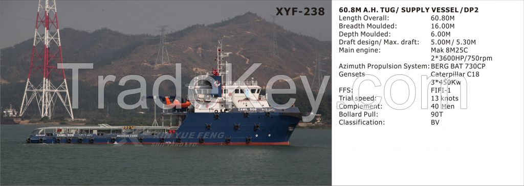 A.H TUG/ SUPPLY VESSEL+DP2