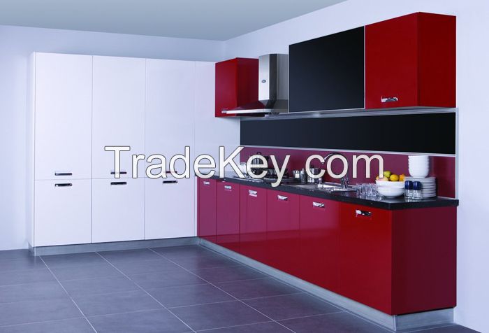 2pac/glossy lacquer modular kitchen cabient for Australia