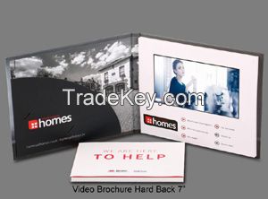 Full Color Printed Video Brochures Video Marketing Card Video Advertising Card