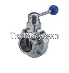 manufacture and export sanitary butterfly valve
