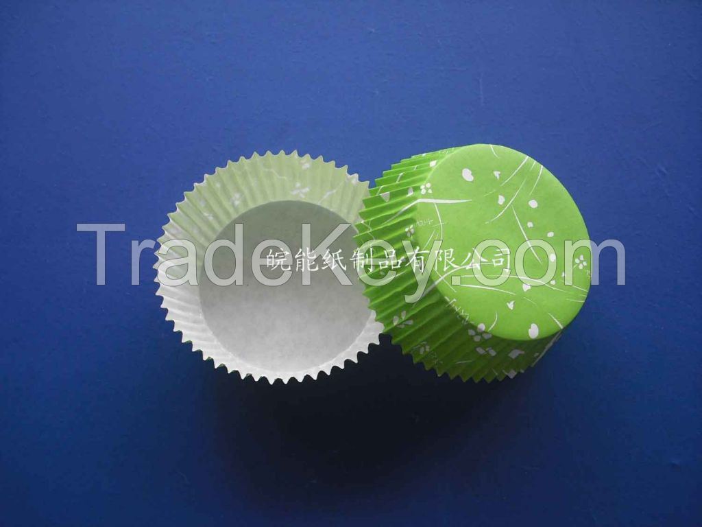 PET film baking cups, PET film inside high temperature baking cup, paper cake cup.