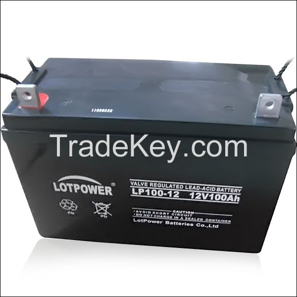 VRLA/AGM Battery 12V 100Ah Deep cycle battery