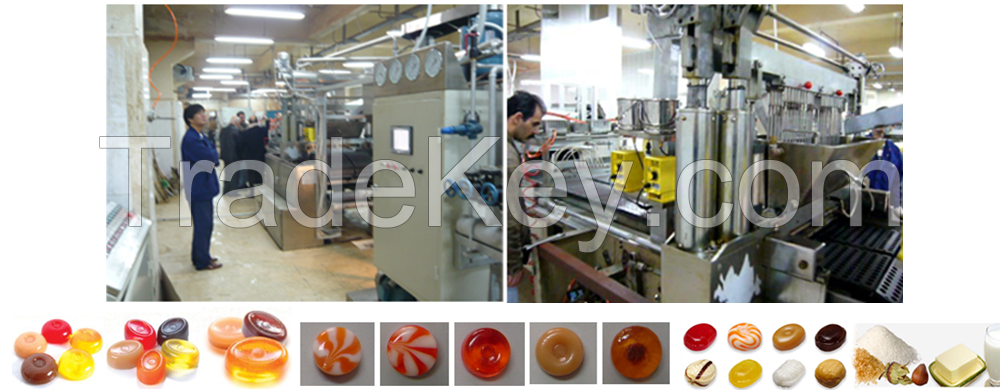Sell candy machine, candy making machine, candy production line