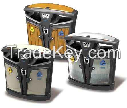 Outdoor trash can H-02