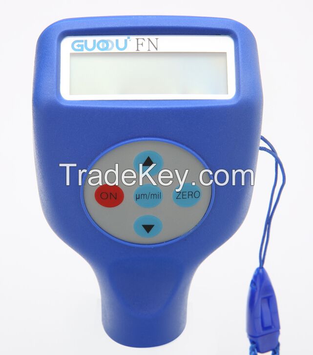 2016 new arrival all-in-one bi-function coating thickness gauges by GuoOu