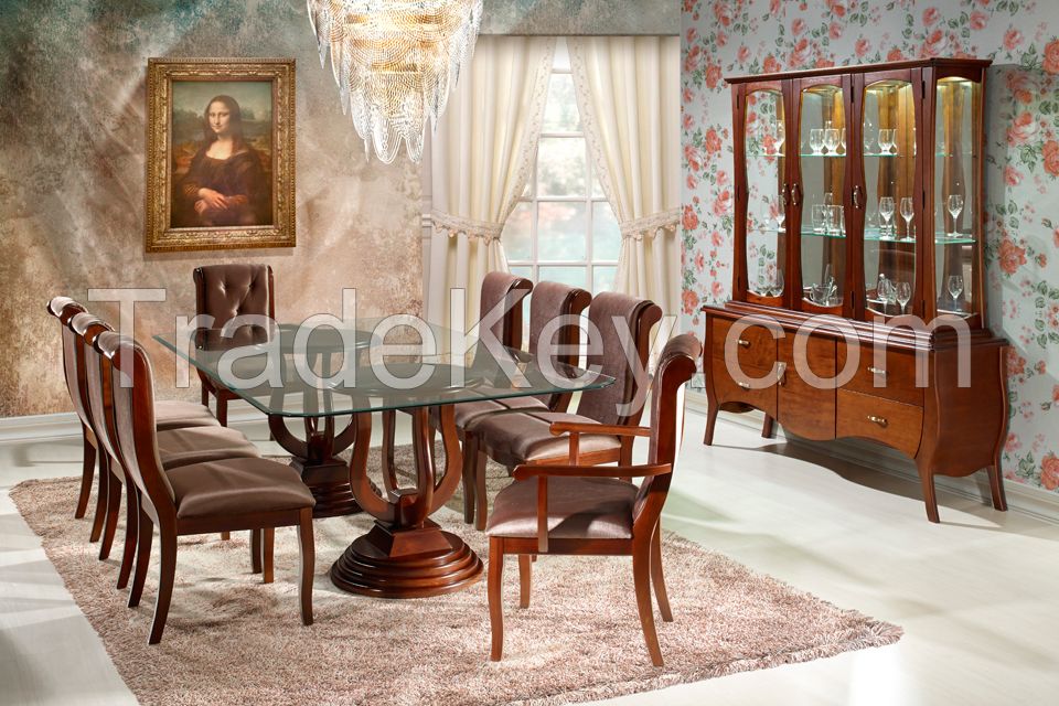 High End Furniture Dining Room Set Direct From Factory! Monalisa Set!
