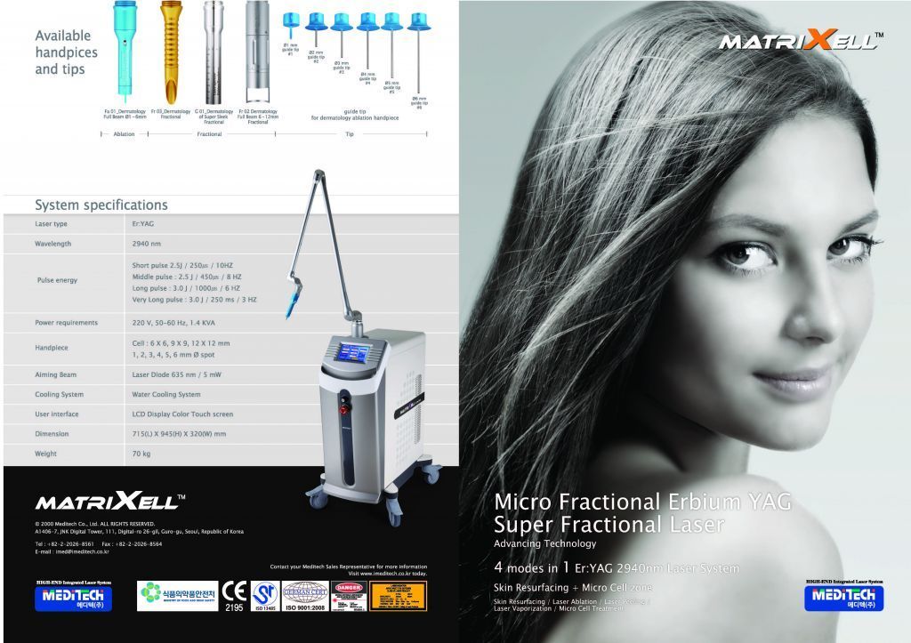 Matrixell (Micro Fractional Erbium Er:YAG Laser)