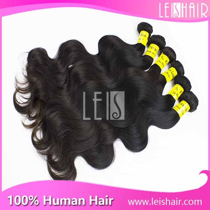 Wholesale grade 5a Body Wave Virgin Peruvian Human Hair Products