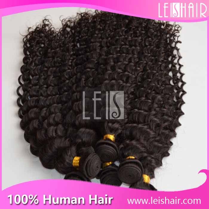 Golden supplier supply virgin indian curly hair wavy