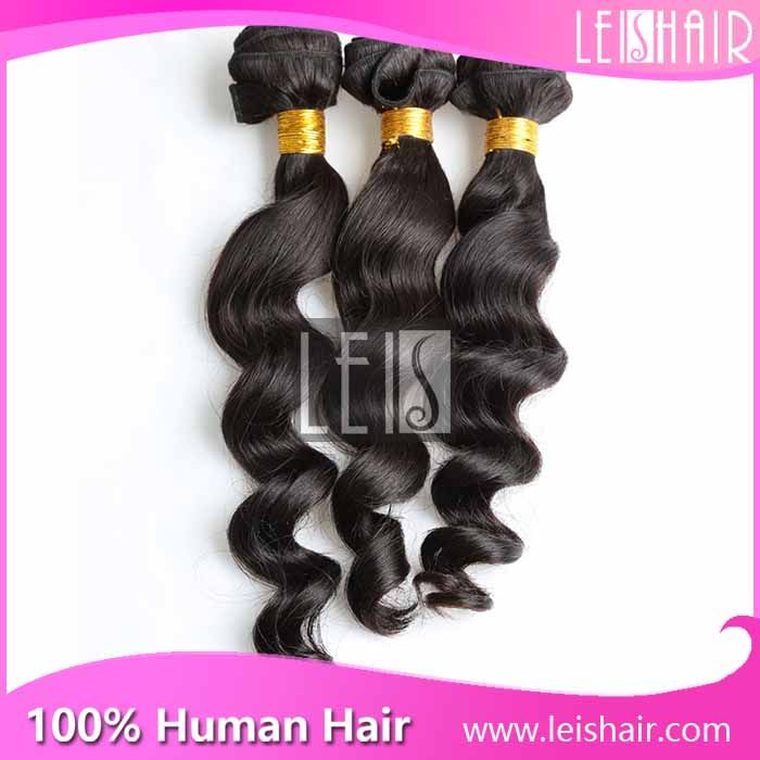 Superior quality Grade 5A malaysian natural hair products loose wave