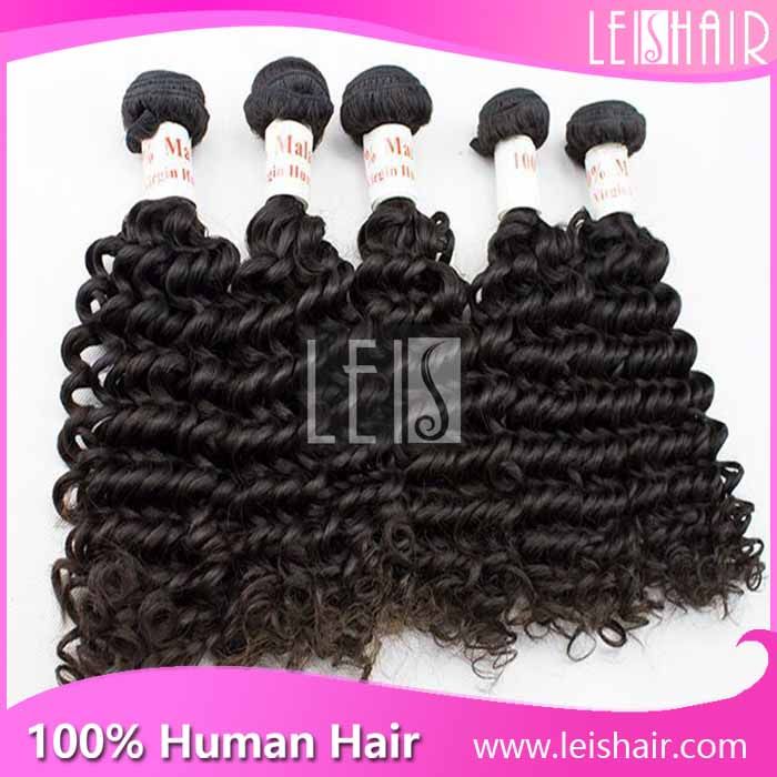 Wholesale cheap unprocessed virgin malaysian curly hair weaving