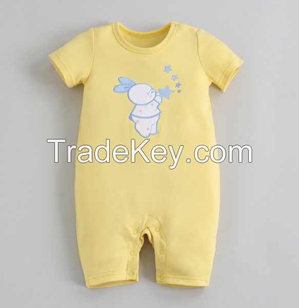 sell Cotton Baby Romper Baby Clothes Baby Girl Jumper Baby Summer Sunsuit Cotton Fabric