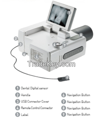 Cordless Portable digital X-Ray (DX 3000)