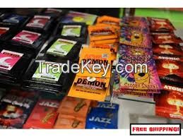 Herbal incense, Wicked Xxx, Black Diamond, Jaimaican Gold, Black Mamba, Spike 99