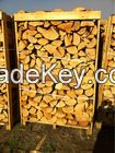 firewood in wooden 100/100/100 Box Pallet