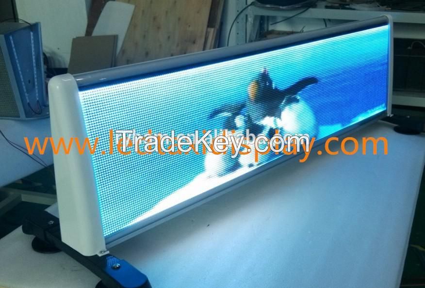 high quality taxi roof led display