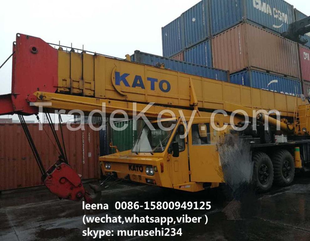 used kato 80tons truck crane slightly used