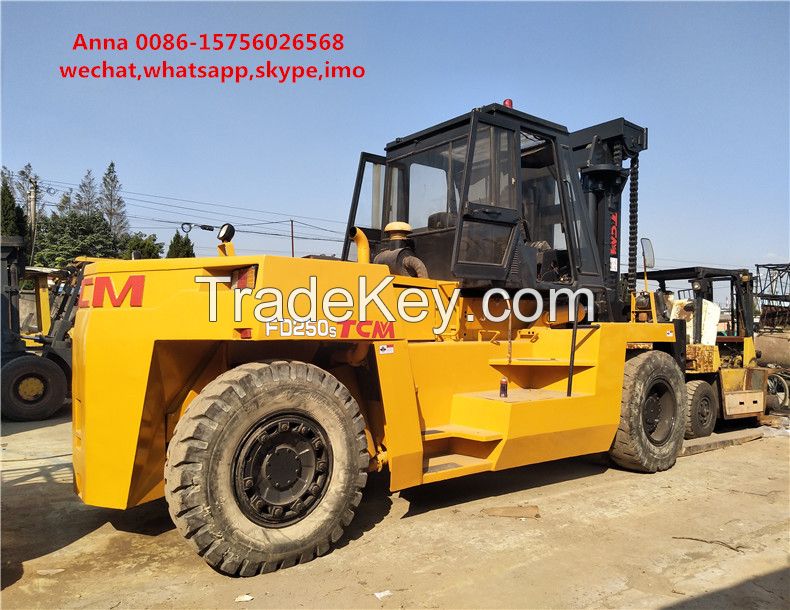 Good quality used 25 ton TCM forklift