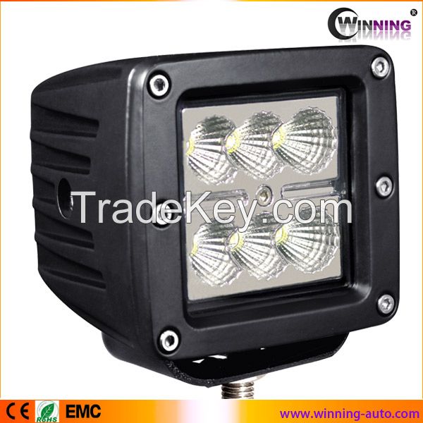 18W LED Work Light Off Road Lights Fog Driving Lamp For Truck SUV BOAT ATV