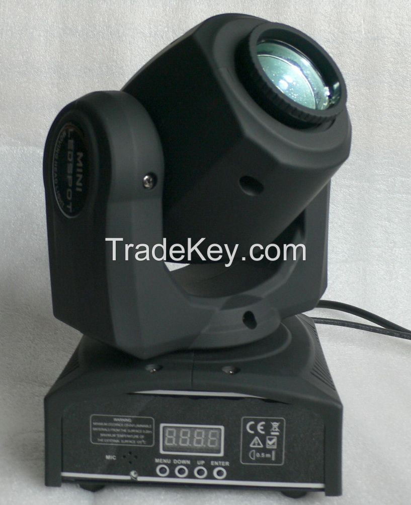 mini led moving head spot light 10W