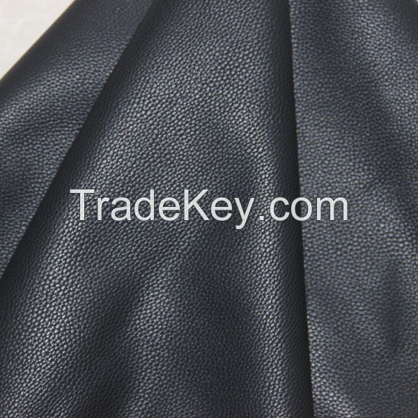 synthetic PU leather for sofa and furniture usage with soft hand-feeling