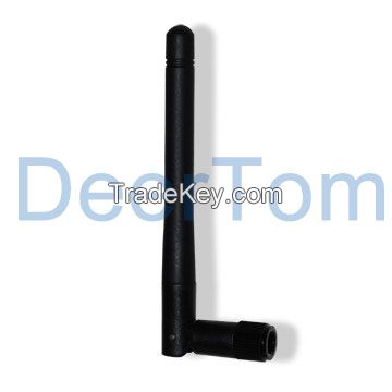 868MHz 915MHz Indoor Omni Directional Internal Omni Antenna Rubber Duck Antenna Terminal Antenna SMA Connector