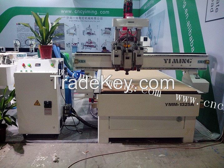 three process woodworking cnc router