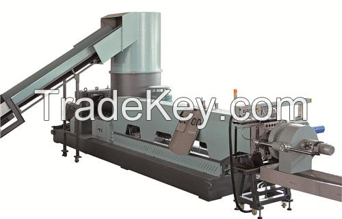 PP PE plastic film recycling machine, plastic granulator, plastic granualting extruder