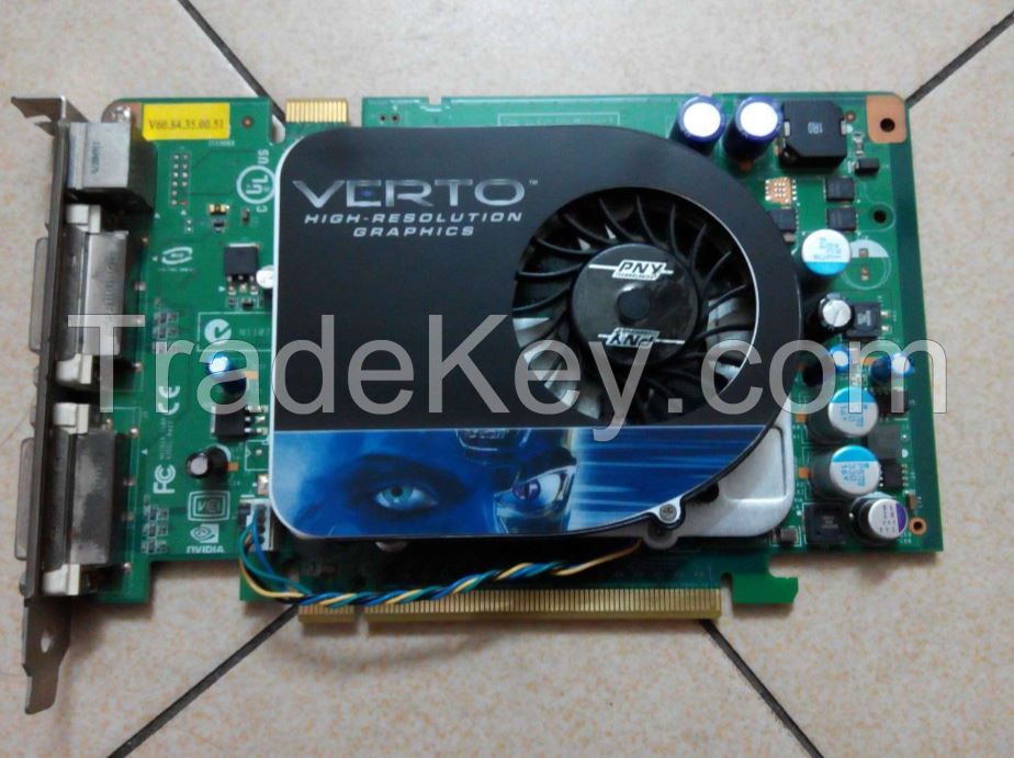 IU22 IE33 Graphics Video Cards PNY GeForce 8600GT DirectX 10 256MB 128-Bit GDDR3 PCI Express x16 HDCP Ready SLI