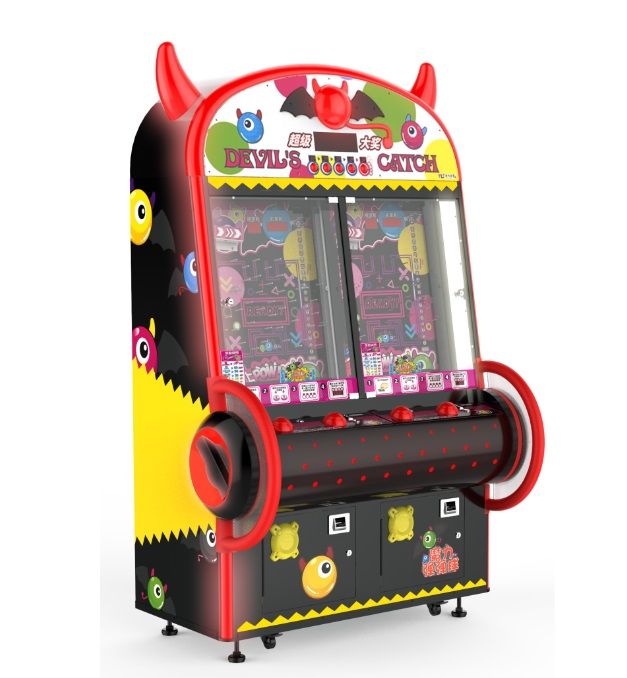 DEVIL'S CATCH ARCADE AMUSEMENT GAME MACHINE, TICKET REDEMPTION GAME